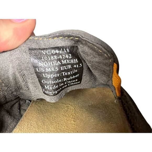 OluKai Men’s 8.5 Nohea Mesh Slip-On Shoes Shadow Gray Breathable Comfort - Picture 6 of 7